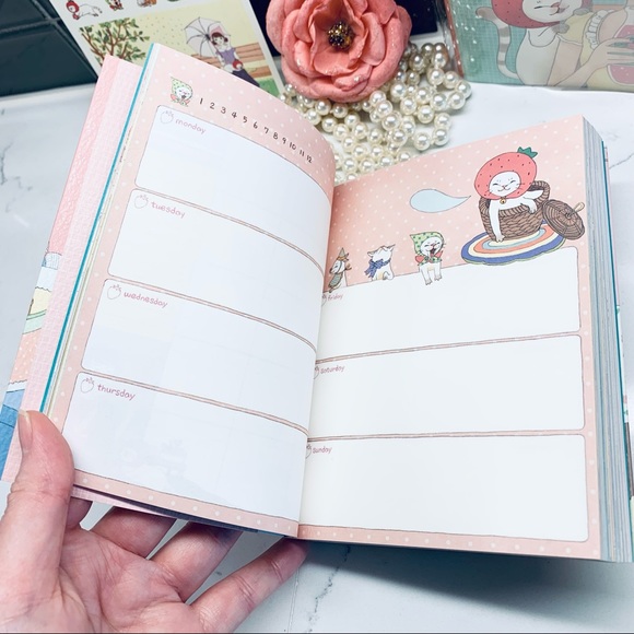 BERRY DIARY JOURNAL WEEKLY / MONTHLY FROM KOREA - Picture 16 of 16
